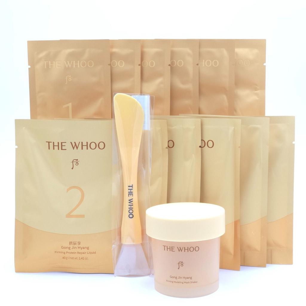 The Whoo Gong Jin Hyang Firming Shaking Modeling Mask Protein Repair Set +RANDOM GIFT