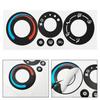 Generic AC Climate Control Worn Button Repair Sticker Decal for Chevrolet Equinox Pontiac Torrent 2005-2006 Replacement Stickers