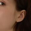 14k Gold-Filled Plain Heart Earrings