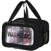 Toiletry Bag , Travel Fitness Swimming Makeup Storage Bag, Underwear Organizer, Business Trip, Wet And Dry Separation, Waterproof, Large Capacity