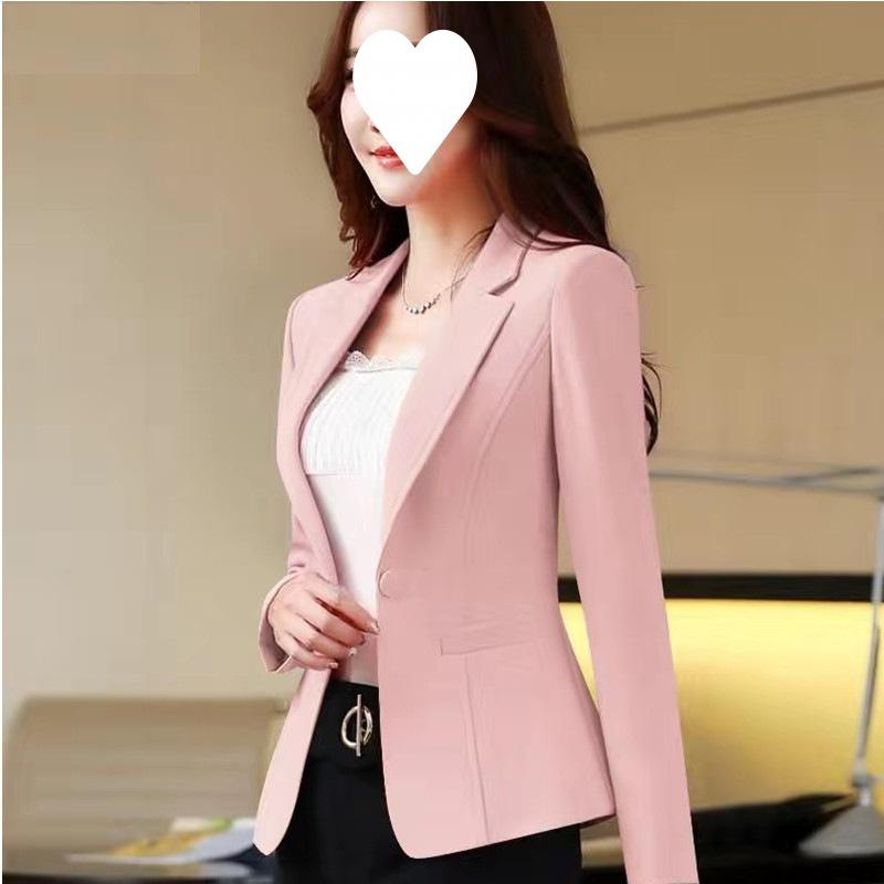 Small Suit Jacket for Women's Spring and Autumn Wear, A Korean-style Casual and Slim-fitting Top