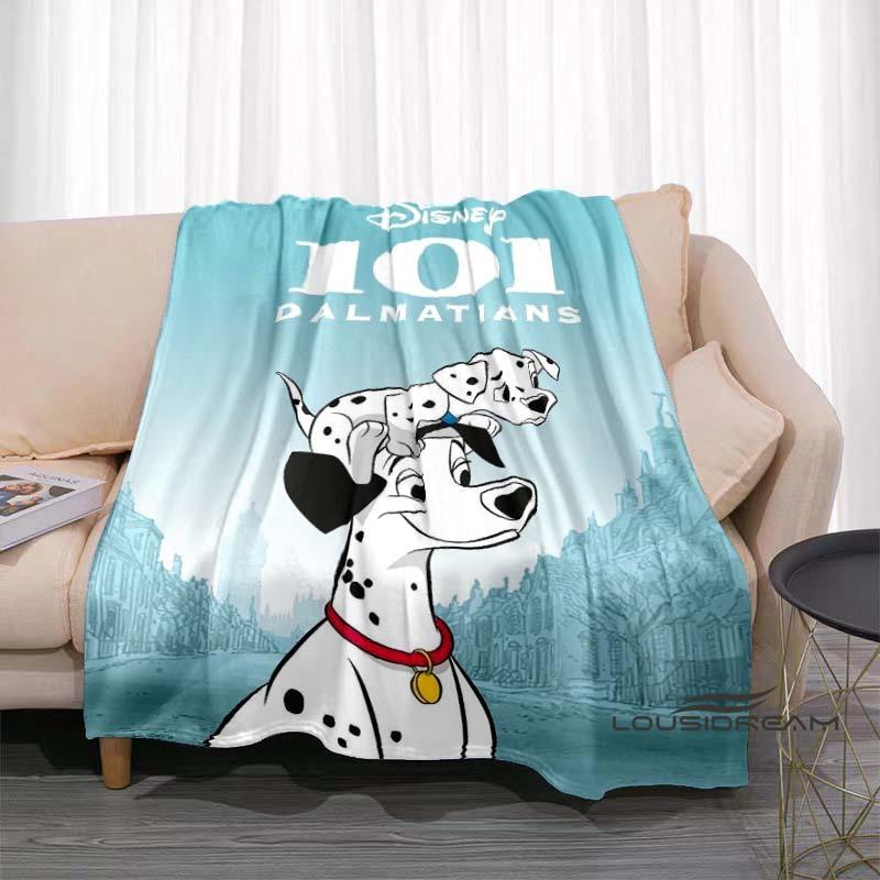 

Disney 101 Dalmatians Blanket - Stylish Home Decor - Comfortable Blanket for Bedroom, Living Room, Sofa, and Bed 75x90cm