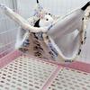 Rat Hammock Cage 2pcs Layer Warm Hanging Bed Chinchilla Hamster Pet Resting Tent
