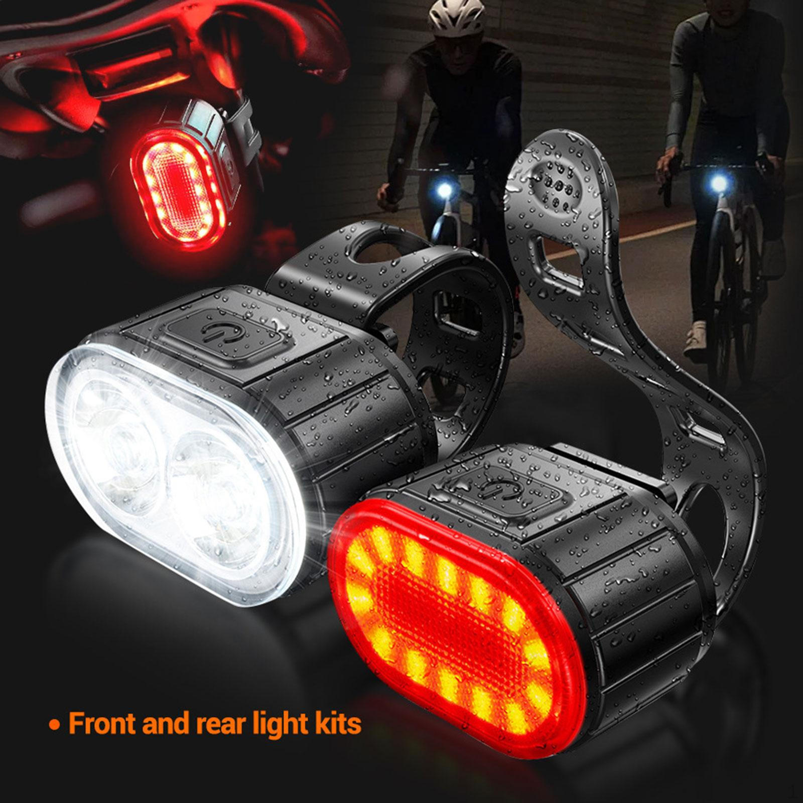 

Bike Light Bicycle Easy to Install Portable Durability, High Performance Practical, Rear Light