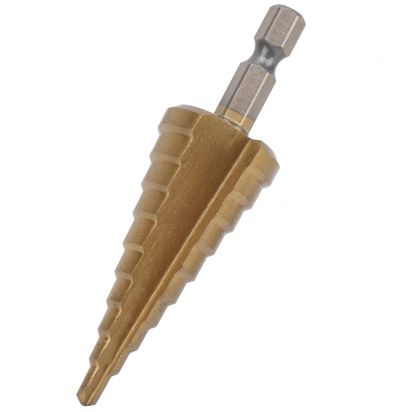 

Ступенчатое сверло Многоцелевое Пагода Быстрорежущая сталь Развертка Конусные сверлильные инструменты(4мм~22мм )