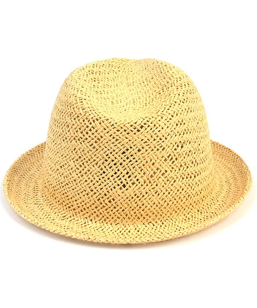 Yunibeosyeolkemiseuteuli Punk Simple Beige Summer Fedora