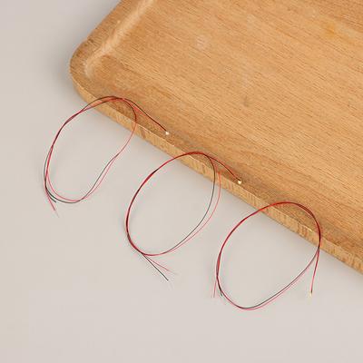10Pcs 0805 Flashing Led Smd Lamp Wired Micro Litz Led Pre-Soldered Chip Wired 30Cm 3V Railway Model Toy Light Diy Leads Wires