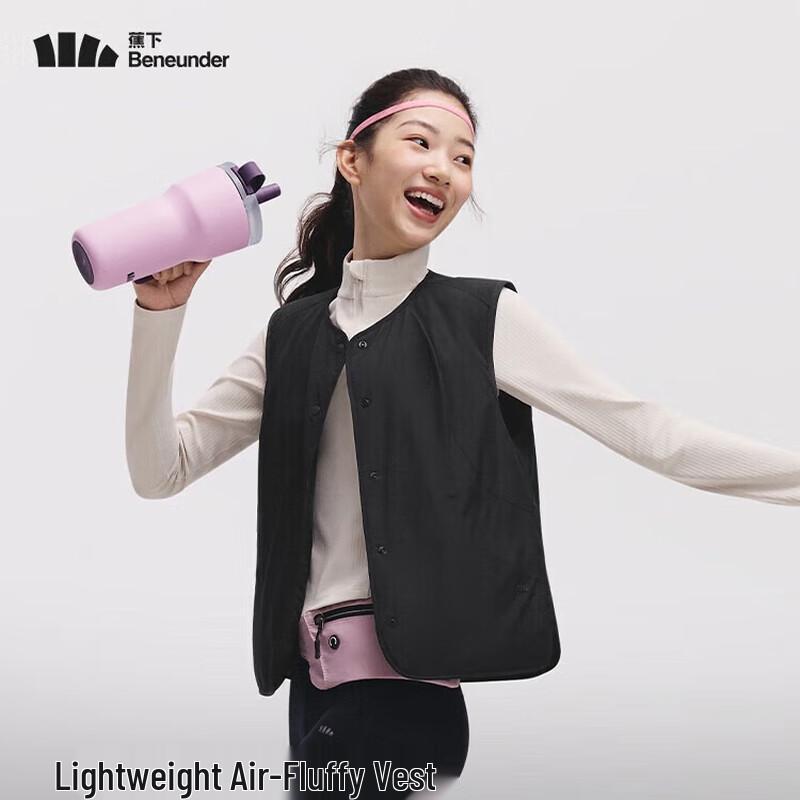 Banxia Women s Round Neck Medium Warmth Air Fleece Vest CL000 L
