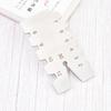 Portable Stainless Steel Screw Thread Measuring Gauge Pitch Grinding Gage Tool for Setting Tools Pocket Size Men Gift