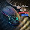 Silent Wired Ergonomic Mechanical eSports Gaming Mouse for HP & Lenovo Desktops
