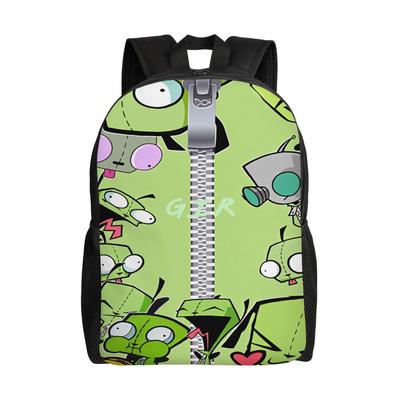 Zaino Gir Invaders Zims Zaini alla Moda Donna Escursionismo Leggeri Borse per Scuola Superiore Zaino Personalizzato