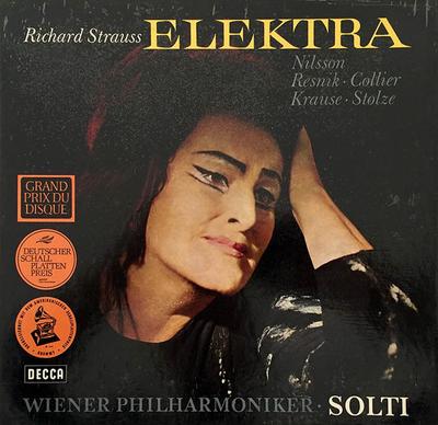 LP-plaat RICHARD STRAUSS - WIENER PHILHARMON - Elektra 635173 Decca Duitsland Klassieker Gebruikt