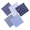 5Pcs 50cmx50cm Mixed Color Floral Print DIY Patchwork Sewing Quilting Cloth
