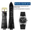 Genuine Leather Watch Strap For Tissot 1853 Prx Series Super Player T137.410 T137407 Watch Band Belt Convex Interface 12mm