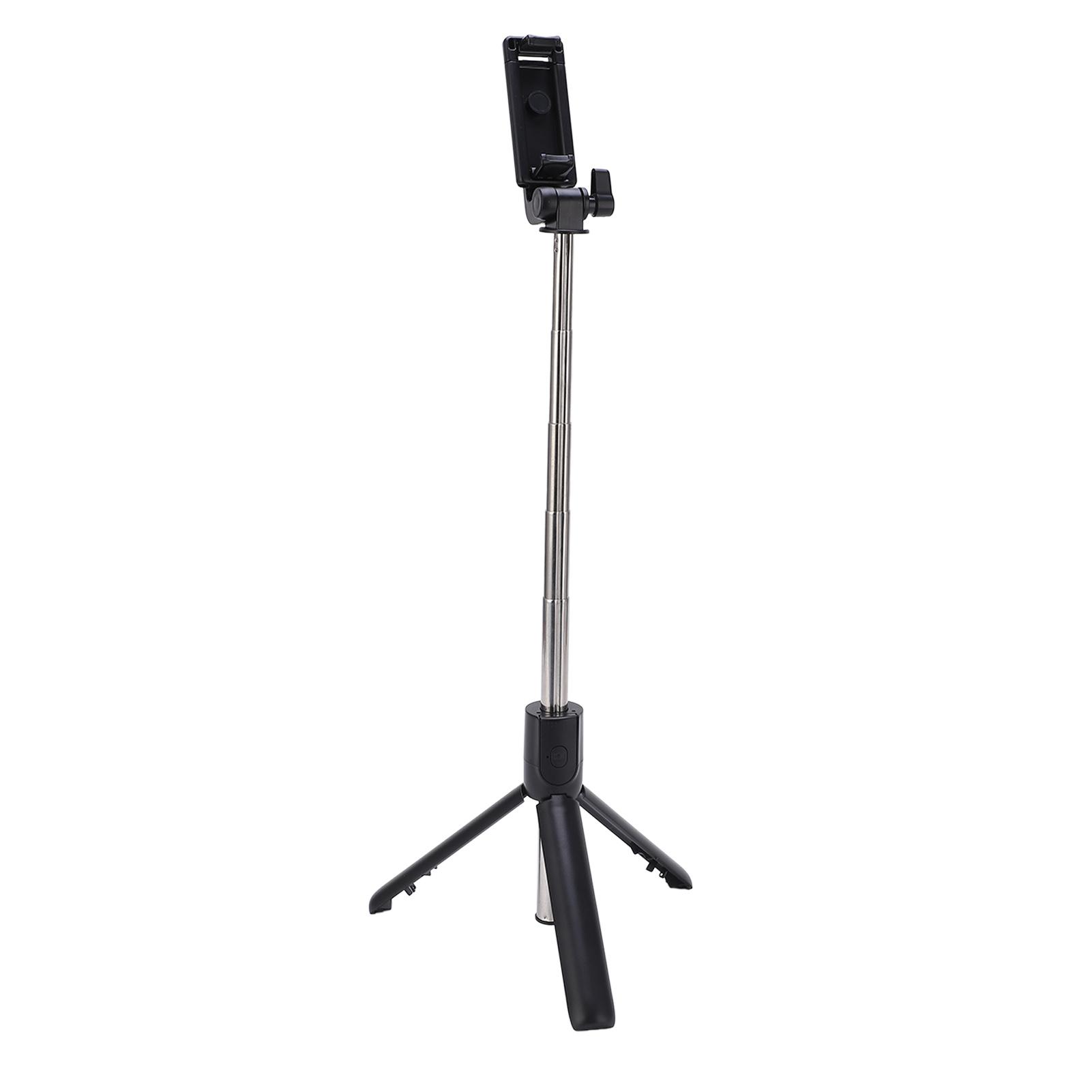 

360 degrees Rotation Selfie Stick Tripod with Bluetooth Wireless Remote 5 Sections Telescopic Phone Selfie