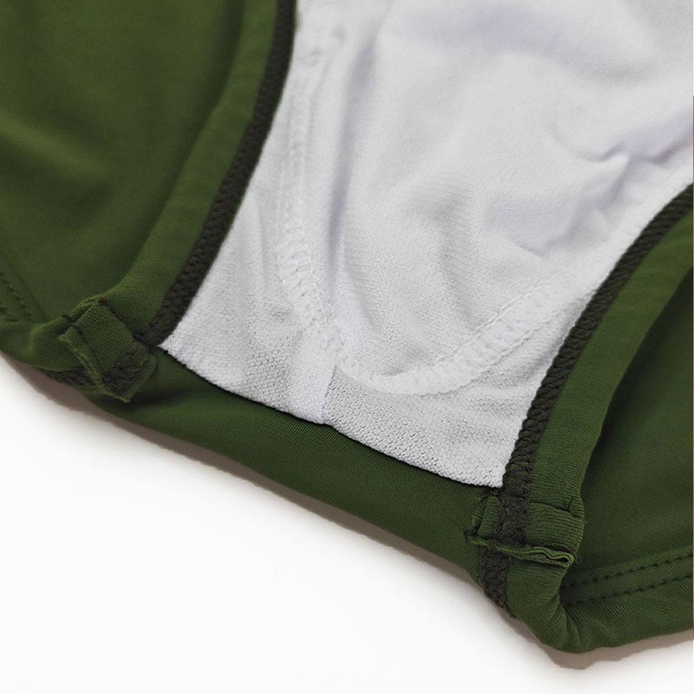 Mens Swim Briefs Comfort Quick Dry Nylon Mesh Panel Contour Pouch Elastic Waistband Sexy Color Block Swim Trunks For Beach Swimming