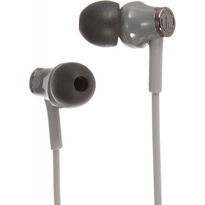Audio Technica Ath Ck350m Gy In Ear Earphones Grey Without Remote