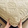 Home Milk Velvet Bed Sheet/Single/Super Single/Large/Extra Large Warm Soft Bed Sheet Mattress for Autumn Winter Home Furnishings