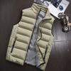 Gilet Imbottito in Cotone Autunno Inverno Gilet da Uomo Gilet Leggero in Cotone