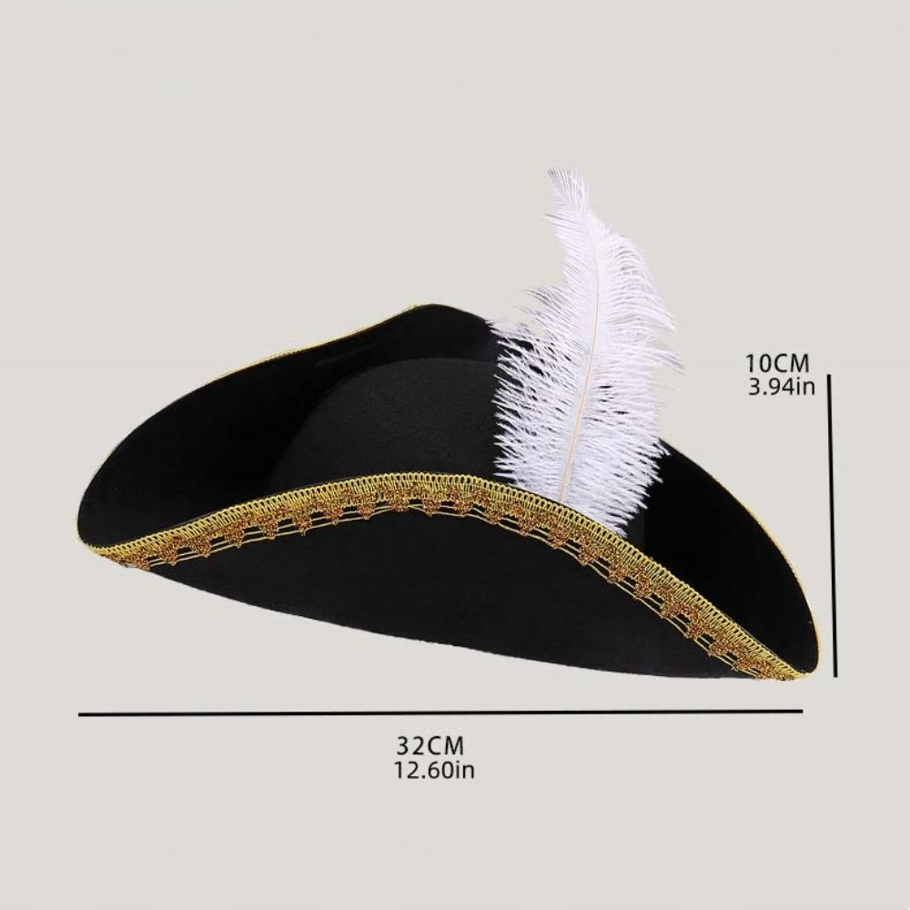 Vintage Design Cosplay Pirate Hat Carnival Party Party Pirate Cap Pirate Hat  Adults