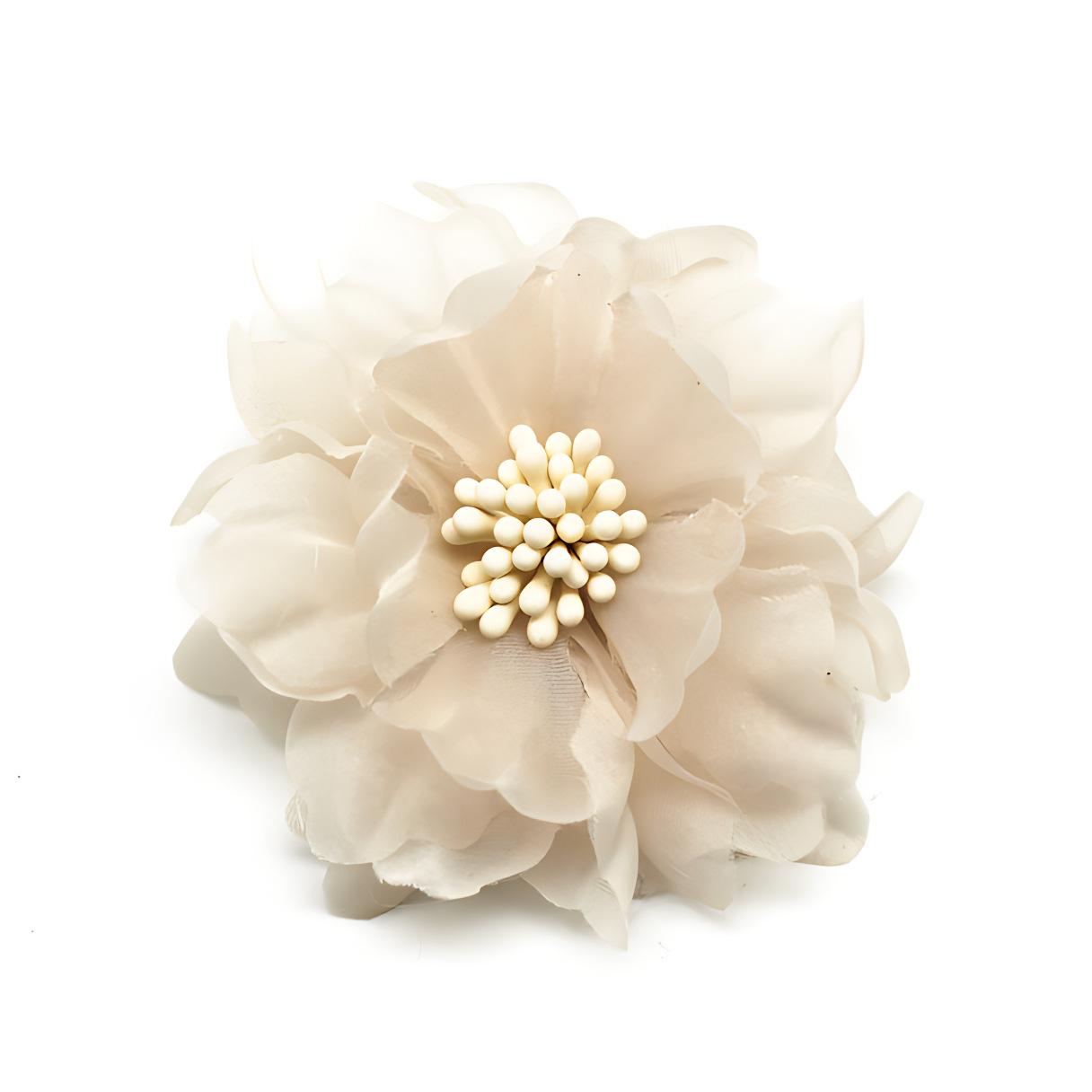 

Маленькая свежая брошь-цветок из ткани ручной работы, женственная брошь из шелковой пряжи, корсаж, ниша, высококачественный дизайн, булавка с ювелирными изделиями