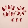 Mandel-Nagelspitzen Falsche Nägel Kleben auf Nagel Aufkleben Nagel Aufpressen Nagel Künstlicher Falscher Nagel für Damen und Mädchen Geschenke