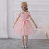 2025 European & American Mesh Princess Catwalk Flower Girl Dress