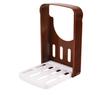 Toast Bread Slicer Stand, Foldable Plastic Cutting Tool, Sandwich Cutter Mold, Loaf Cutter Rack, Baking Tool, Kitchen Gadgets
