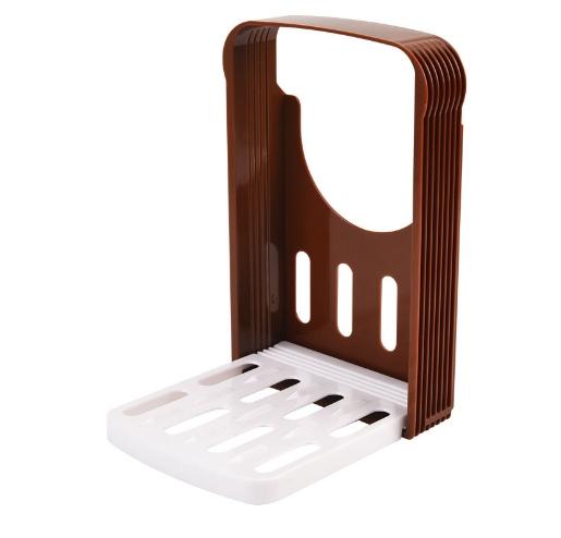 

Toast Bread Slicer Stand, Foldable Plastic Cutting Tool, Sandwich Cutter Mold, Loaf Cutter Rack, Baking Tool, Kitchen Gadgets