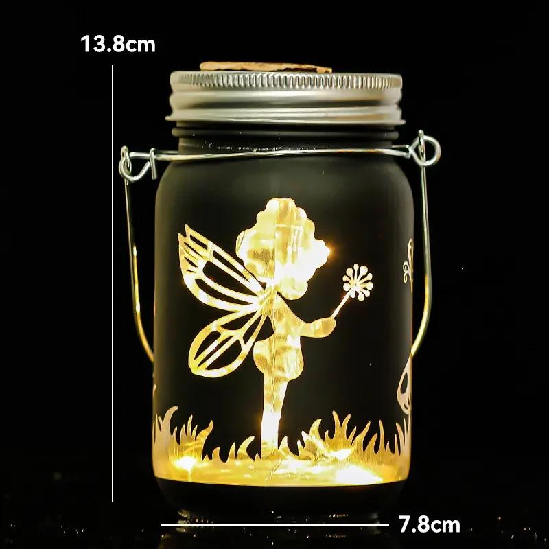 

Светодиодные солнечные уличные светильники гирлянда рождественское украшение сада водонепроницаемая гирлянда на солнечных батареях балкон забор уличный подвесной светильник