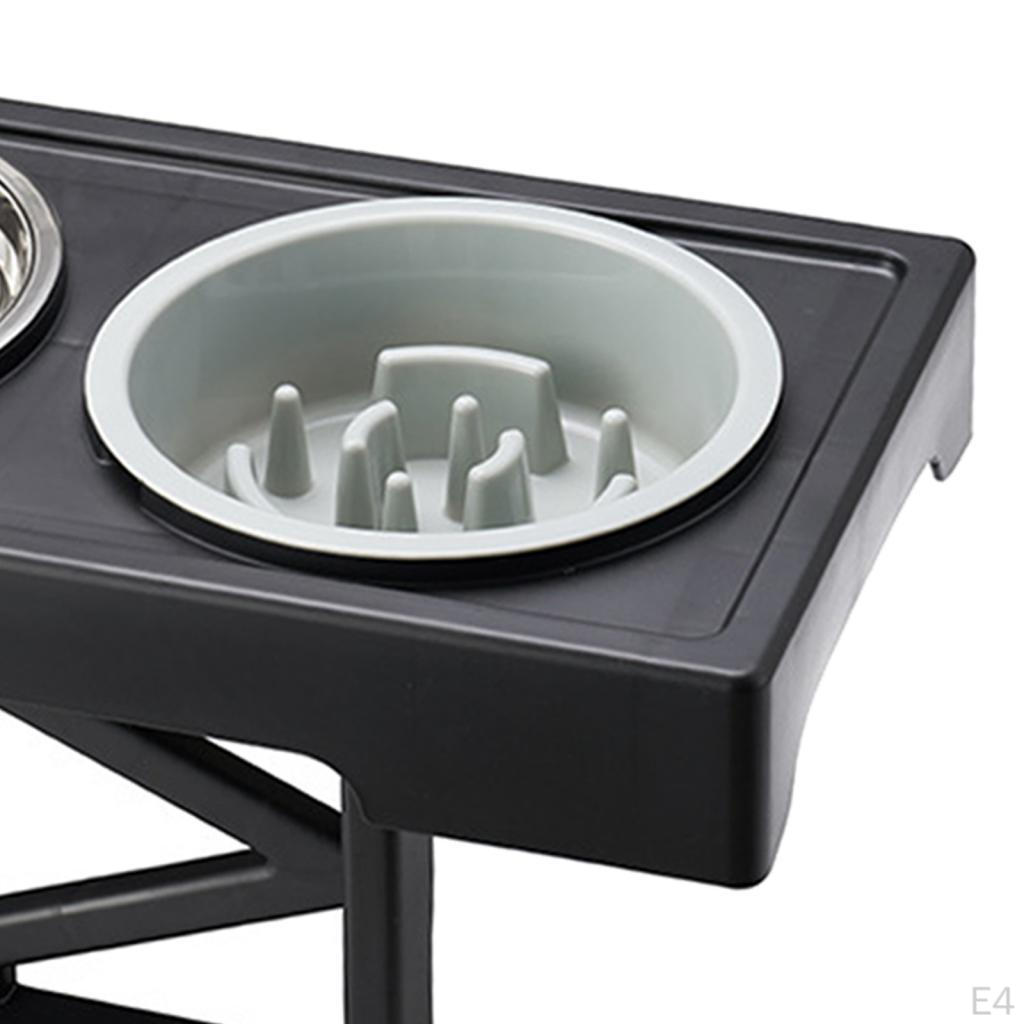 Elevated Dog Bowl Bowl, Durable Cat Dish Stand Puppy Food for Small, Medium