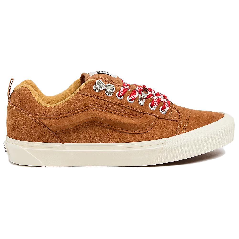 Vans Knu Skool Bequeme Vielseitige Rutschfeste Langlebige Low-Top Skate Schuhe Damen Sneaker Braun VN0009QCLBR
