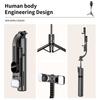45.6-Inch Multi-function Selfie Stick Desktop Tripod with Telescoping Rod 6 Sections with Phone