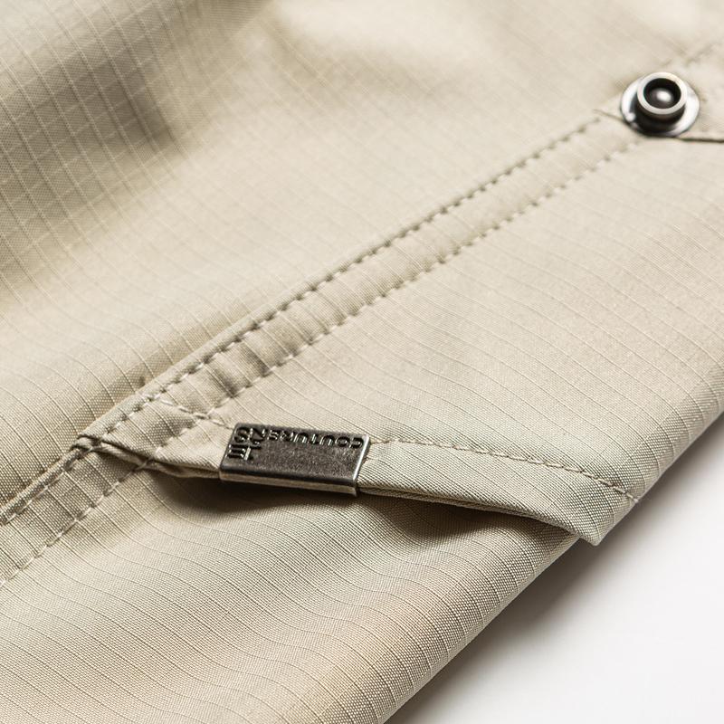 Fashion Summer Calf-length Pants for Men Clothes Thin Casual Elastic Waist Short Pants