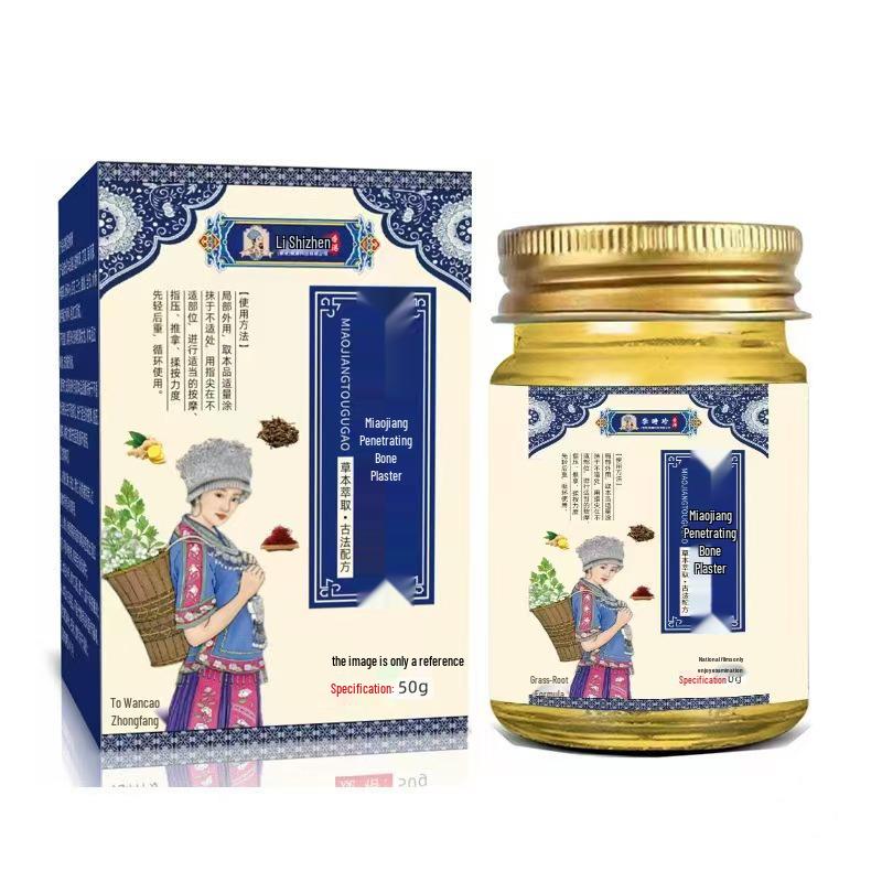 Крем для снятия боли Ли Шичжэнь Мяоцзян Тоугу Гао 50 г