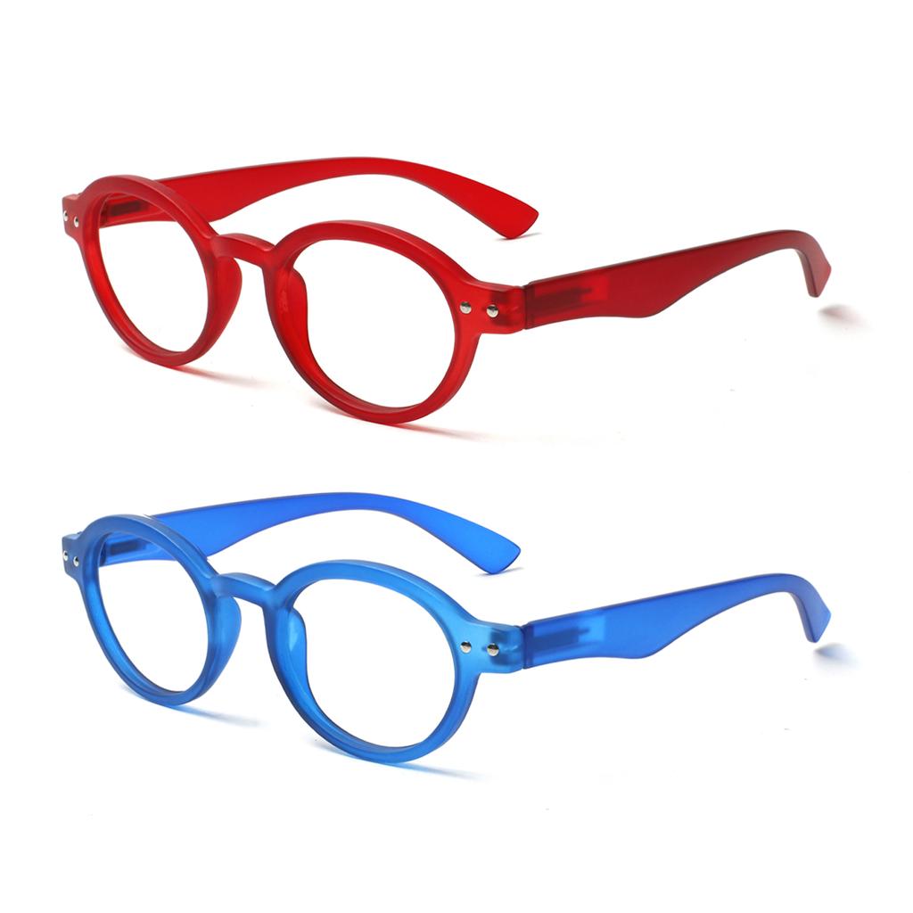 TRUEZING Reading Glasses for Women Men Fashion HD Lens Spring Hinge Lightweight Comfortable Prescription Eyewear