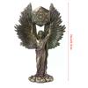 Estatua del Ángel Metatrón - Judaísmo Talmúdico Flor Sagrada de la Vida Figura