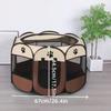 Portable Foldable Pet Tent Kennel Octagonal Fence Puppy Shelter Easy To Use Outdoor Easy Operation Large Dog Cages Cat Fences