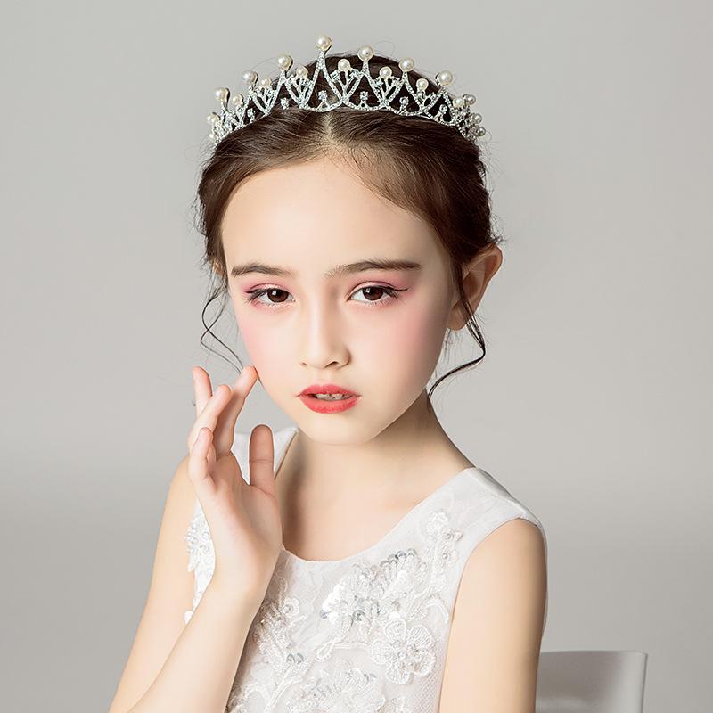 Princess Crown Headpiece for Girls - Birthday & Performance Hair Accessory