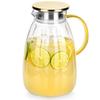 Dzbanek na Napoje Wodę Sok Lemoniadę do Napojów Szklany z Pokrywką 2,2L