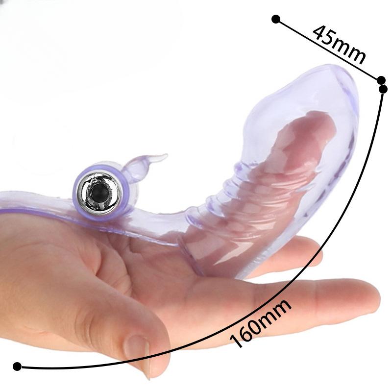 Vibrating Finger Sleeve for Women – G-Spot & Clit Stimulator, Waterproof & Rechargeable – Hands-Free Pleasure Sex Toy