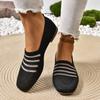Fashion 2025 Women's Plus Size Single Shoes New Flat Bottomed Sports Comfortable Casual  Sneakers
