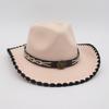 Tibetan Vacation Jazz Hat Direct Supply Top Hat Grassland Windproof Sun Protection Men'S And Women'S Hats Versatile Ethnic Style Jazz Hat