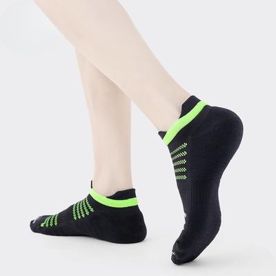 Chaussettes de sport pour homme printemps et été, légères, respirantes, à séchage rapide, avec semelle en tissu éponge