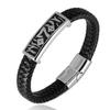 European and American Popular Woven Bracelets, Titanium Steel Retro Hand Jewelry, Stainless Steel Bracelets, Fashion Daily Jewelry Gift Accessories