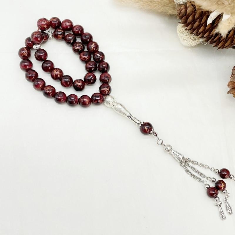 Comfortable Beaded Bracelet Rosary Chain Stylish Wrist Jewelry Beads Bracelet Religious Jewelry Suitable for Meditation