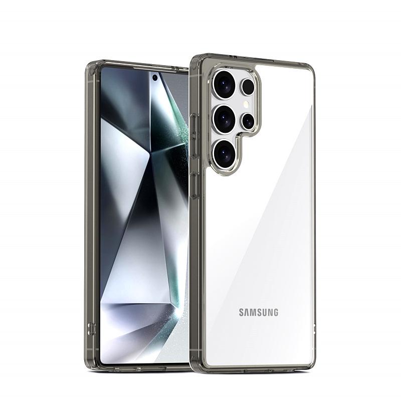 Samsung S25 Ultra/S24 Plus Ice Transparent Aurora Phone Case - Airbag Anti-drop Protective Cover