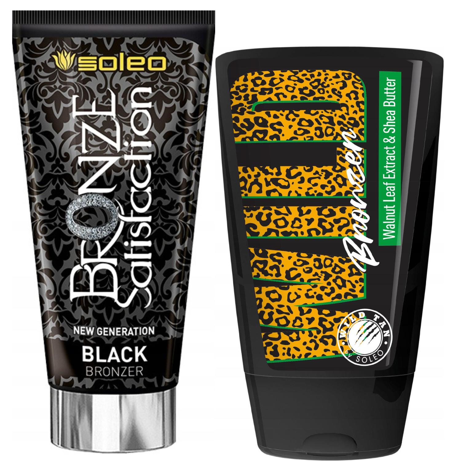Soleo Black Bronzer Satisfaction + Wild Tan Bronzer Free