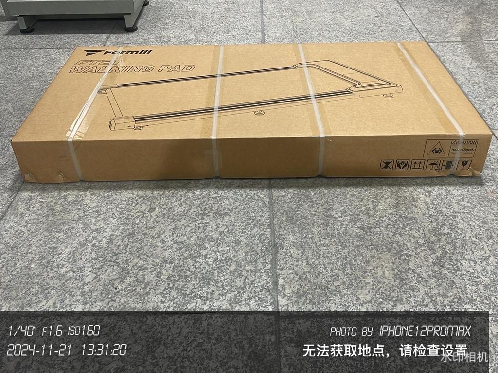 Formill FT21 Walking Treadmill with Remote Control, 0.55-2.25HP Motor, 6KM/H, LED Display, 100kg Weight Capacity for Home & Office