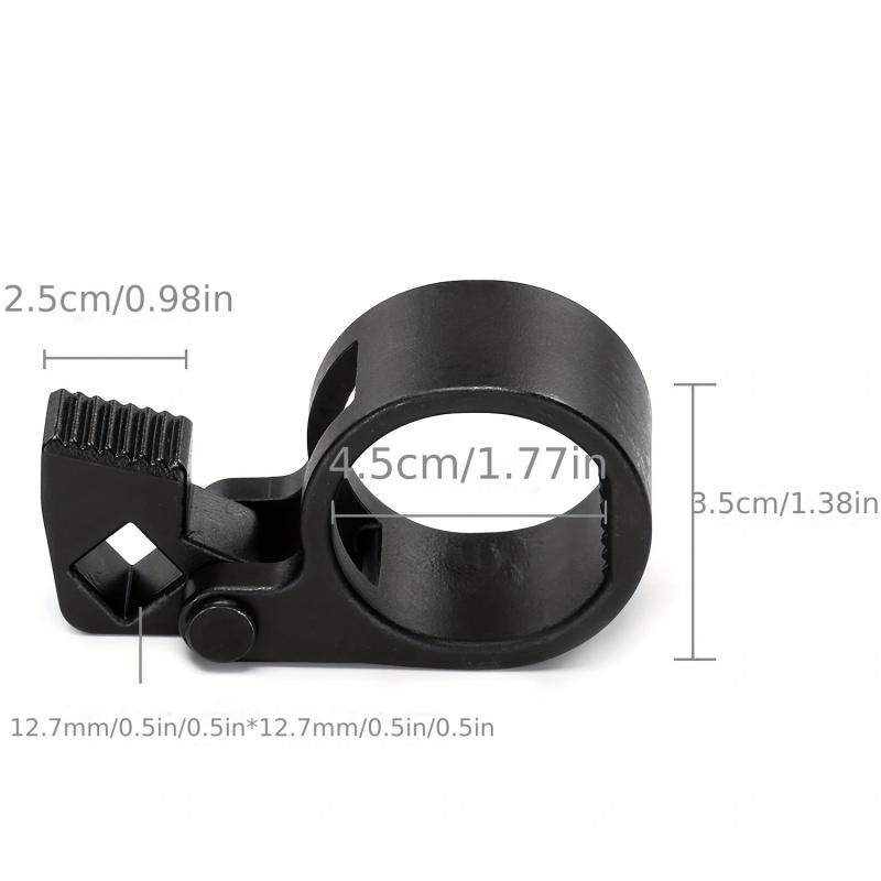 Universal Inner Tie Rod Removal Tool Multi-Functional Steering Rack Knuckle Wrench for Auto Repair Maintenance